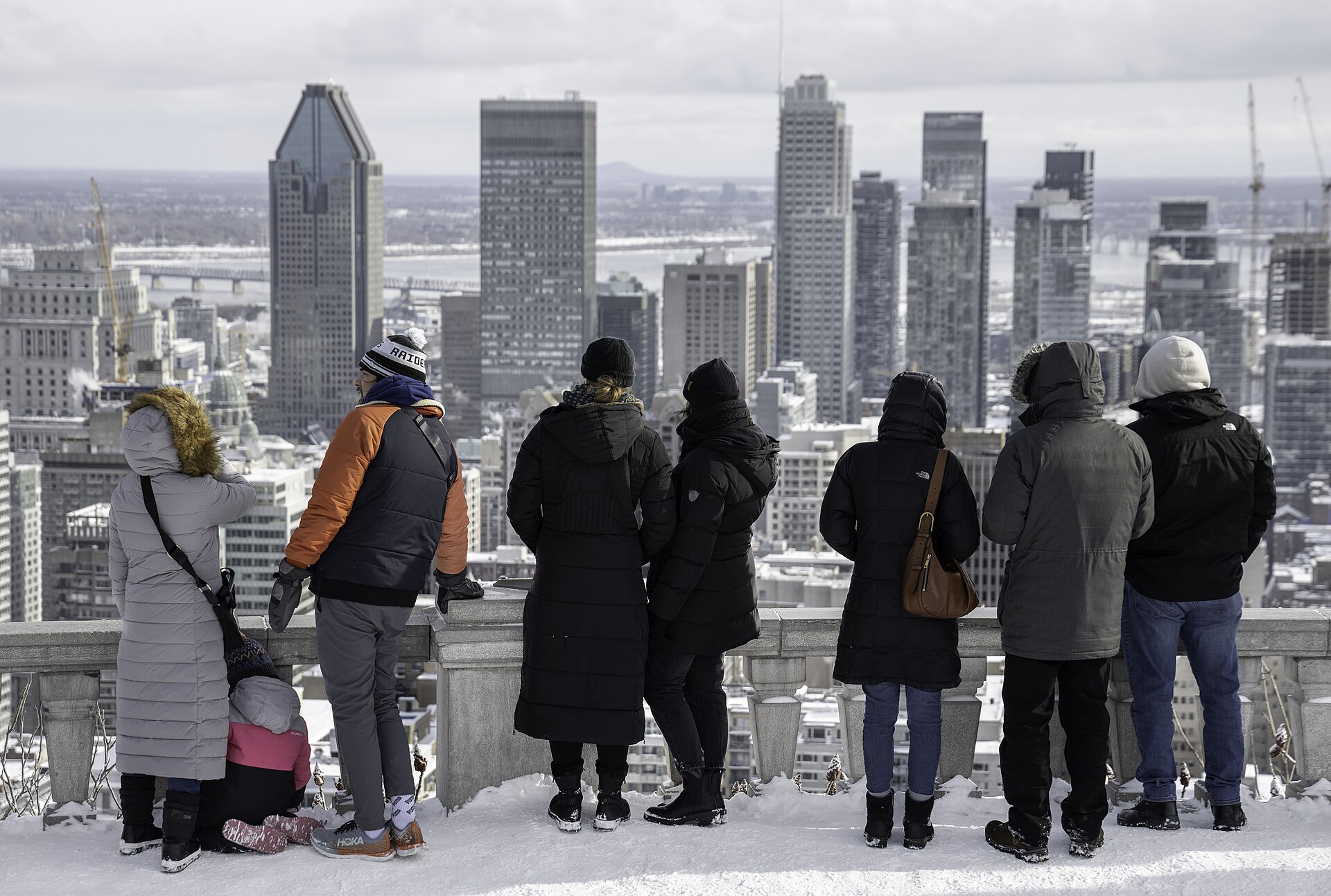 Rua do Vieux-Montreal com arquitetura frances